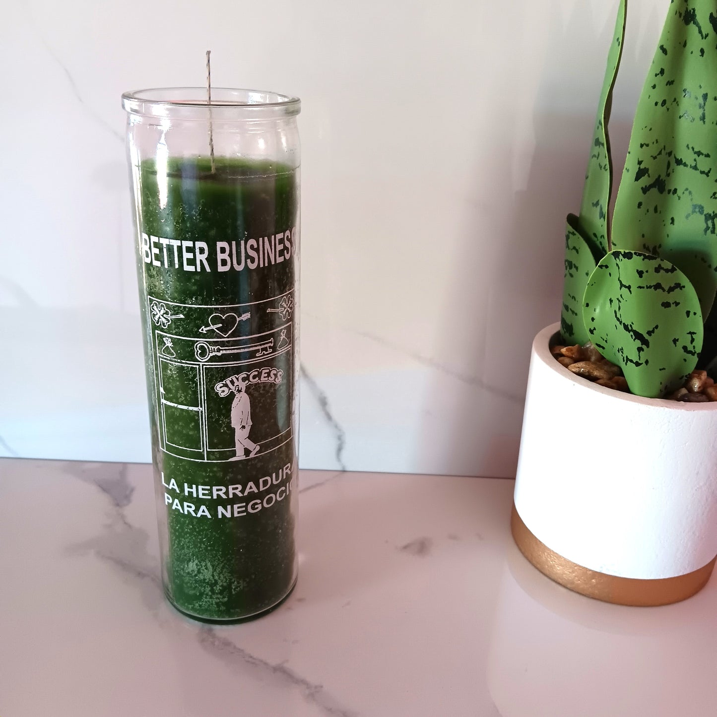 BETTER BUSINESS 7 DAY CANDLE - GREEN