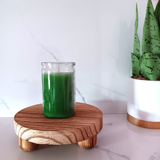 MINI MONEY CANDLE - GREEN